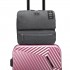 E6851 - Kono Multi Compartment Travel Shoulder Bag - Grey